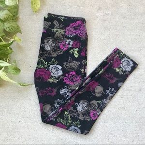 LuLaRoe |One Size Fall Floral Leggings